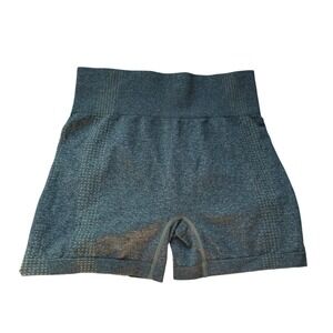 Seamless Athletic High‎ Waisted Green Shorts Medium Workout Gym Fitness Pilates